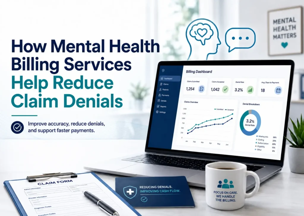 How Mental Health Billing Services Help Reduce Claim Denials