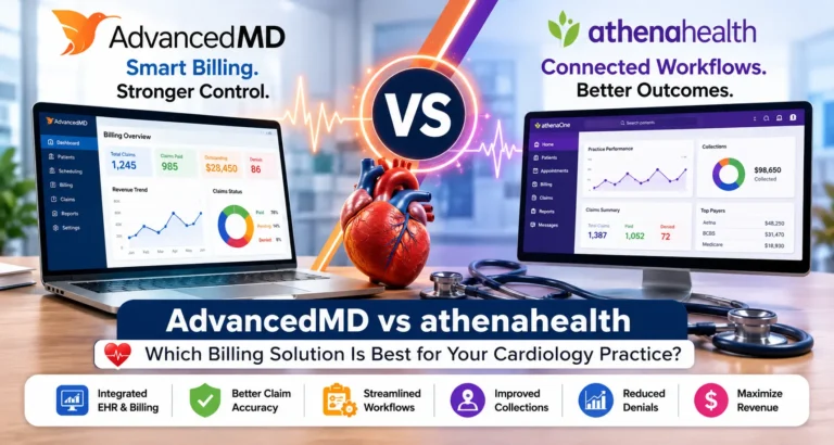 AdvancedMD vs Athenahealth for Cardiology Practices Billing in Texas